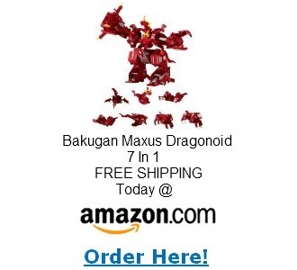 Bakugan Maxus Dragonoid 7 In 1
